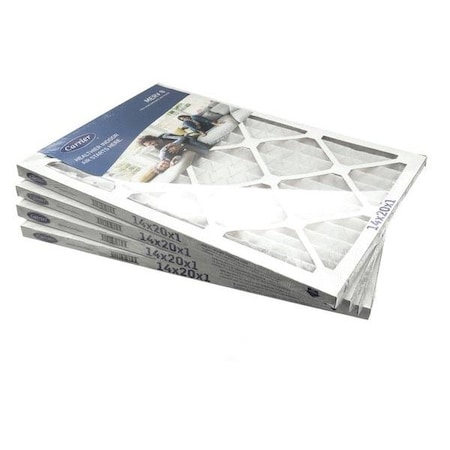 Carrier MERV 8 1" Filter, PK4 14X20X1-M8-C-P4